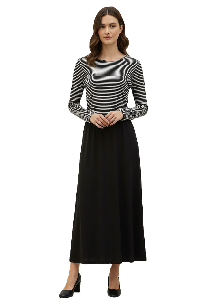 Thumbnail: Modest Top/Shell White Stripes - 3 Colors