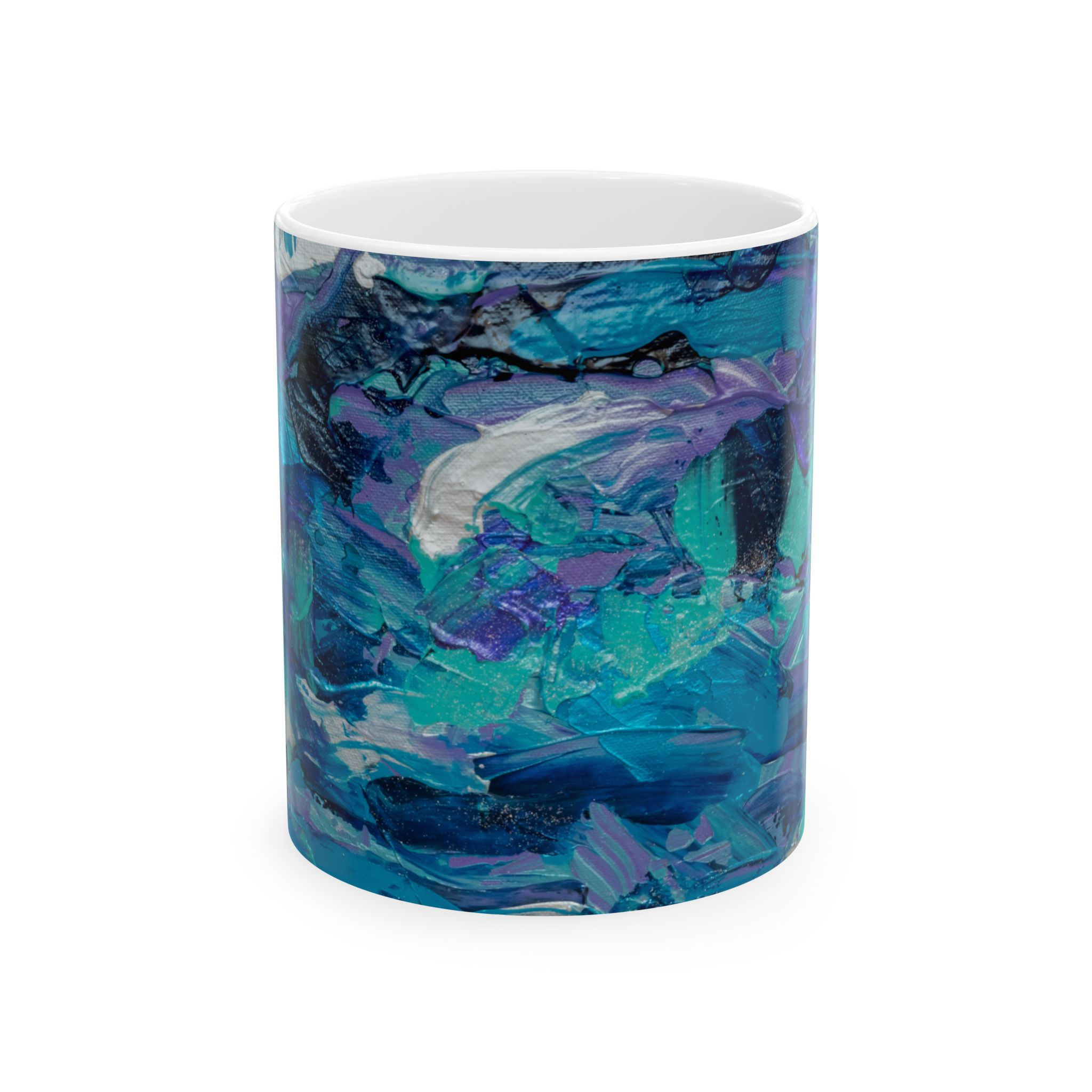 Purple Dreams Ceramic Mug - 11 oz
