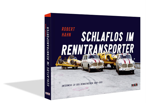 Buch Schlaflos im Renntransporter