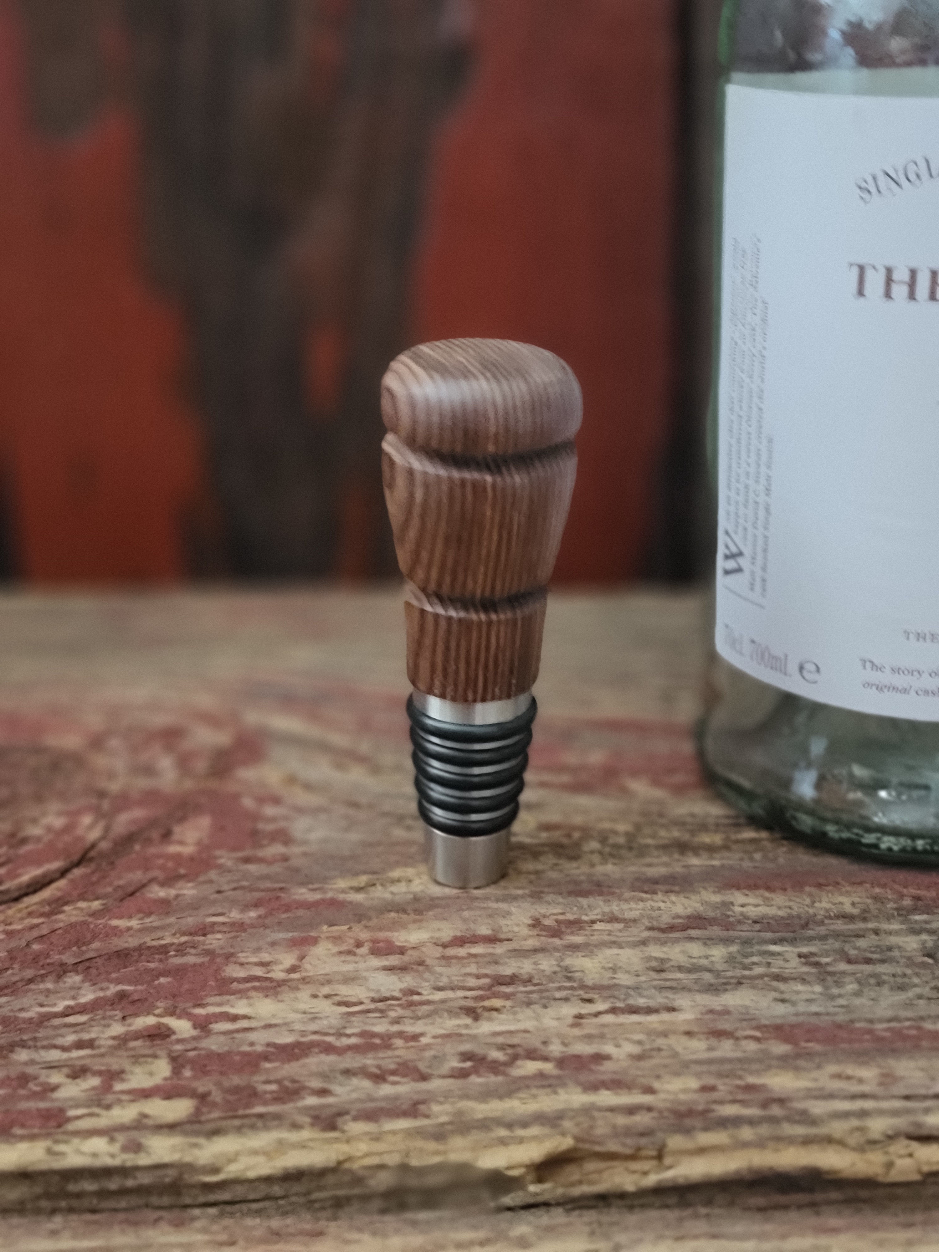 Bourbon stopper, whiskey stopper, scotch stopper, groomsman gift, bridesmaid gift, unique gift gift