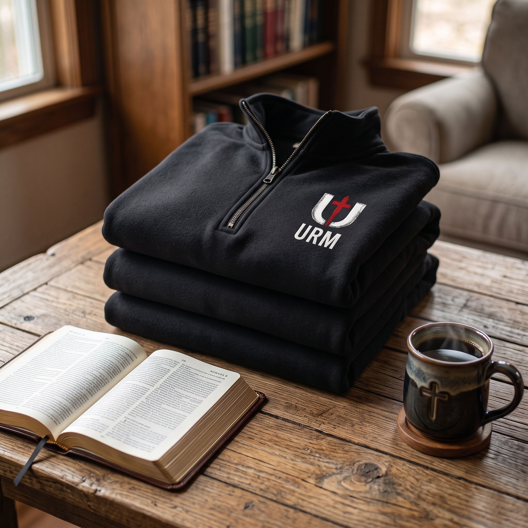 UROM Crest Quarter Zip