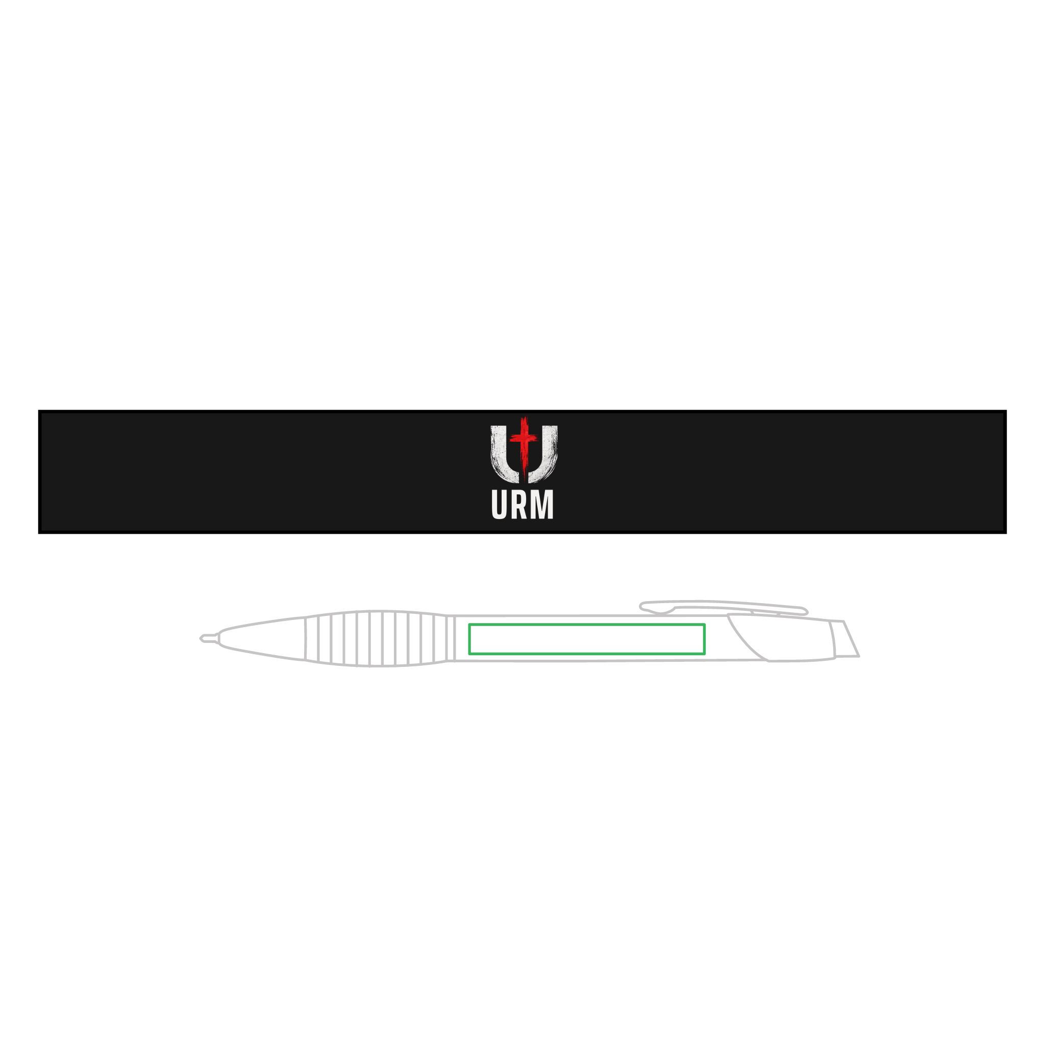 URM Logo Brass Ballpoint Pen