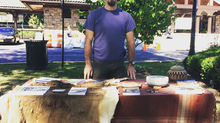 Stone Drilled Necklaces at the Chappaqua's Farmer's Market