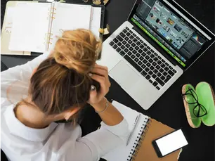 Person in a thoughtful moment, learning ways to stop overthinking and understand how to focus better