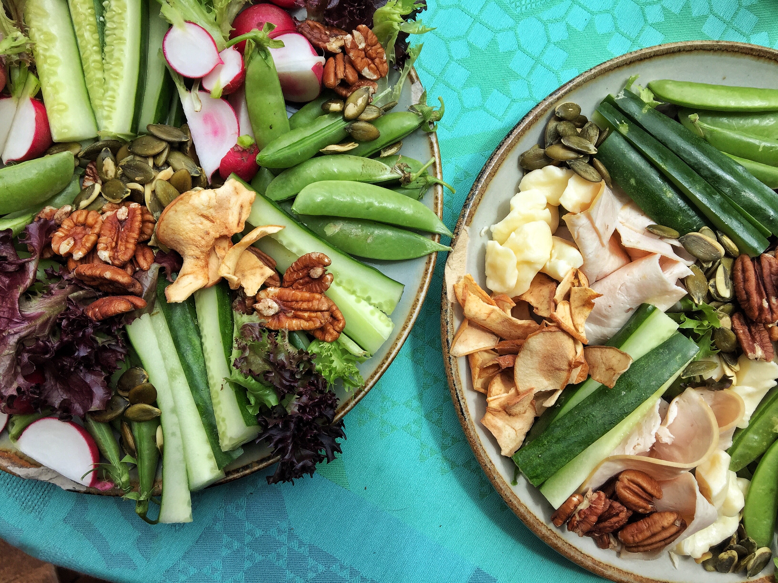 veggies and nuts