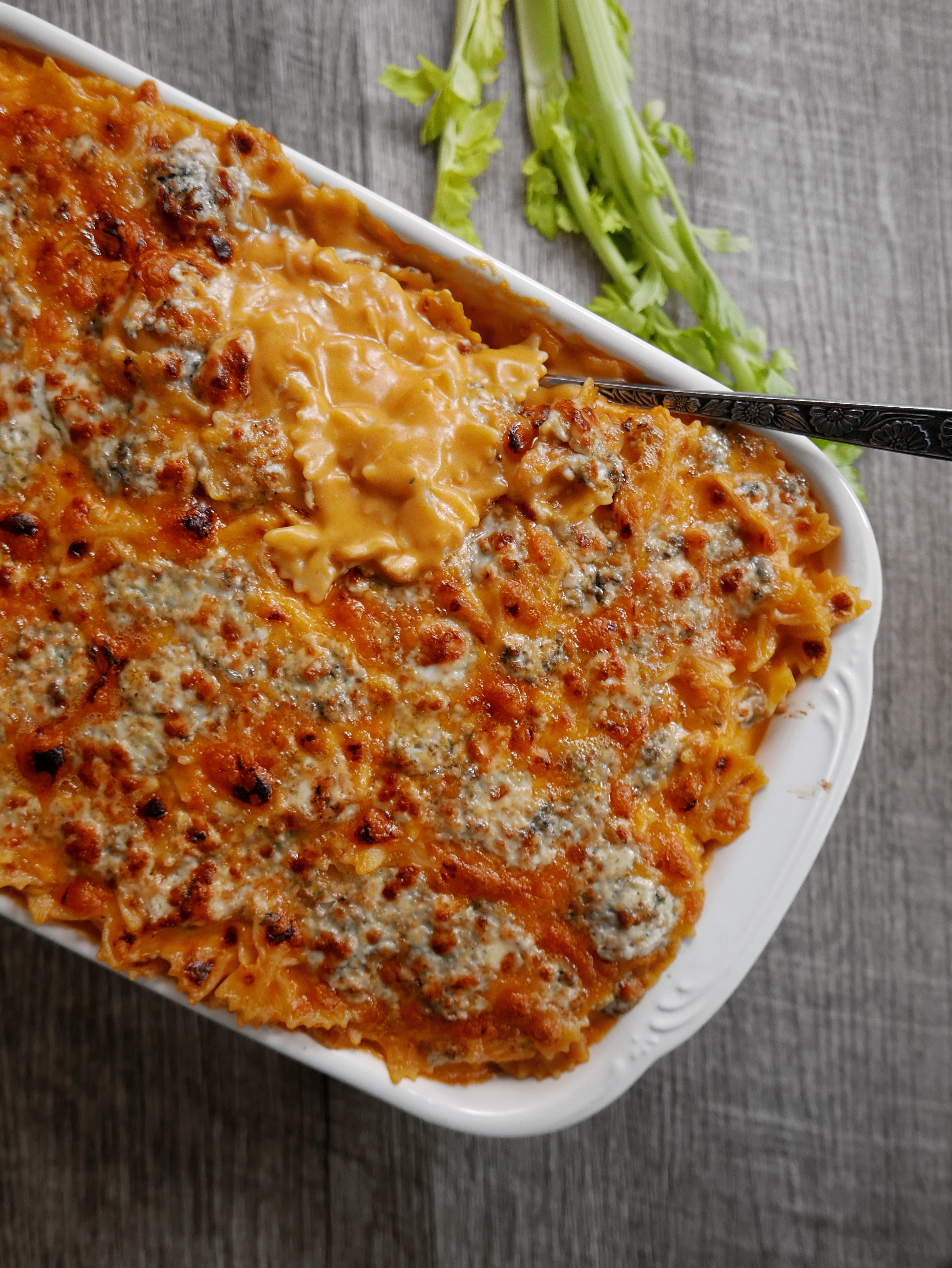 buffalo chicken mac