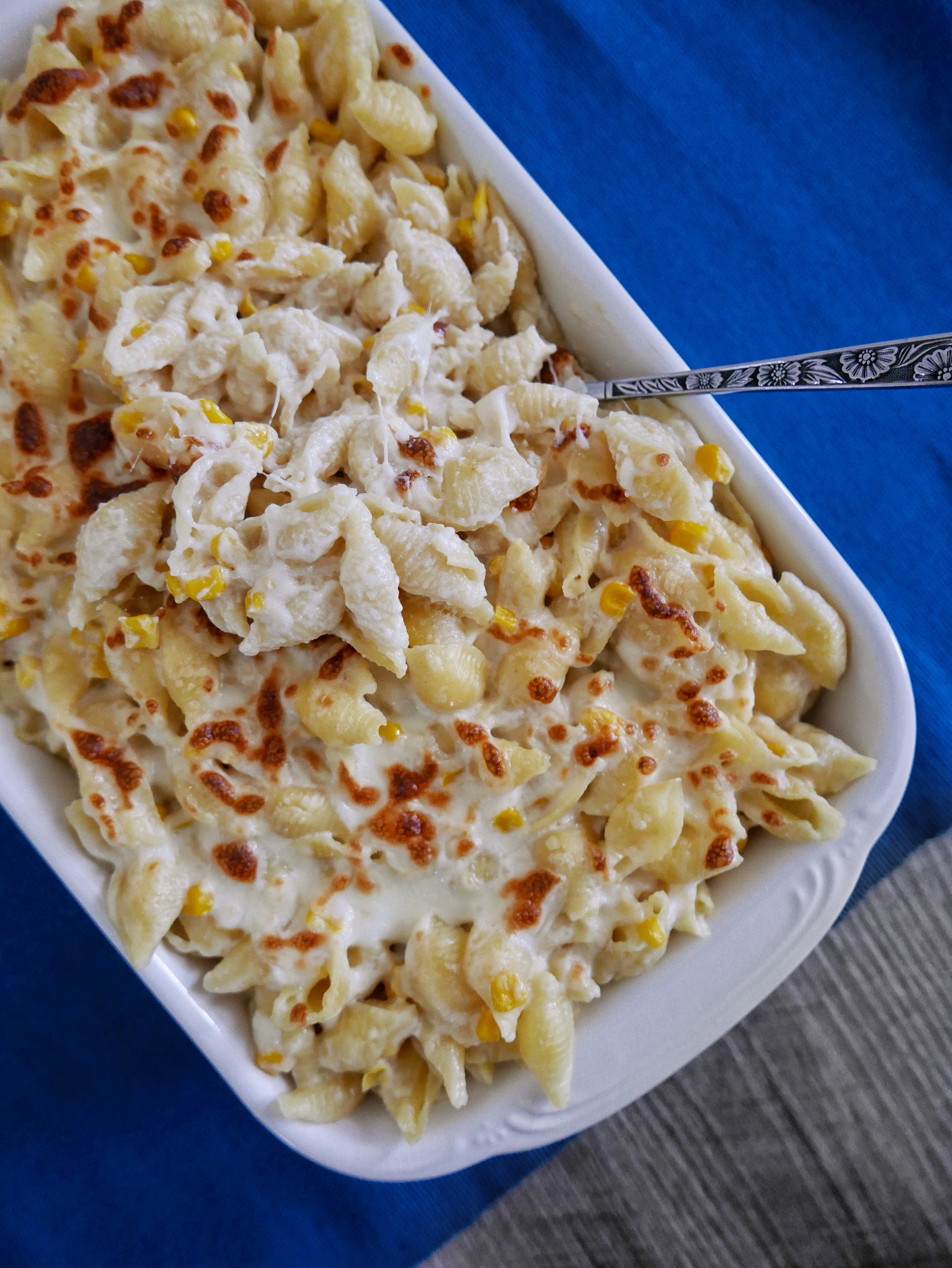 korean corn cheese mac