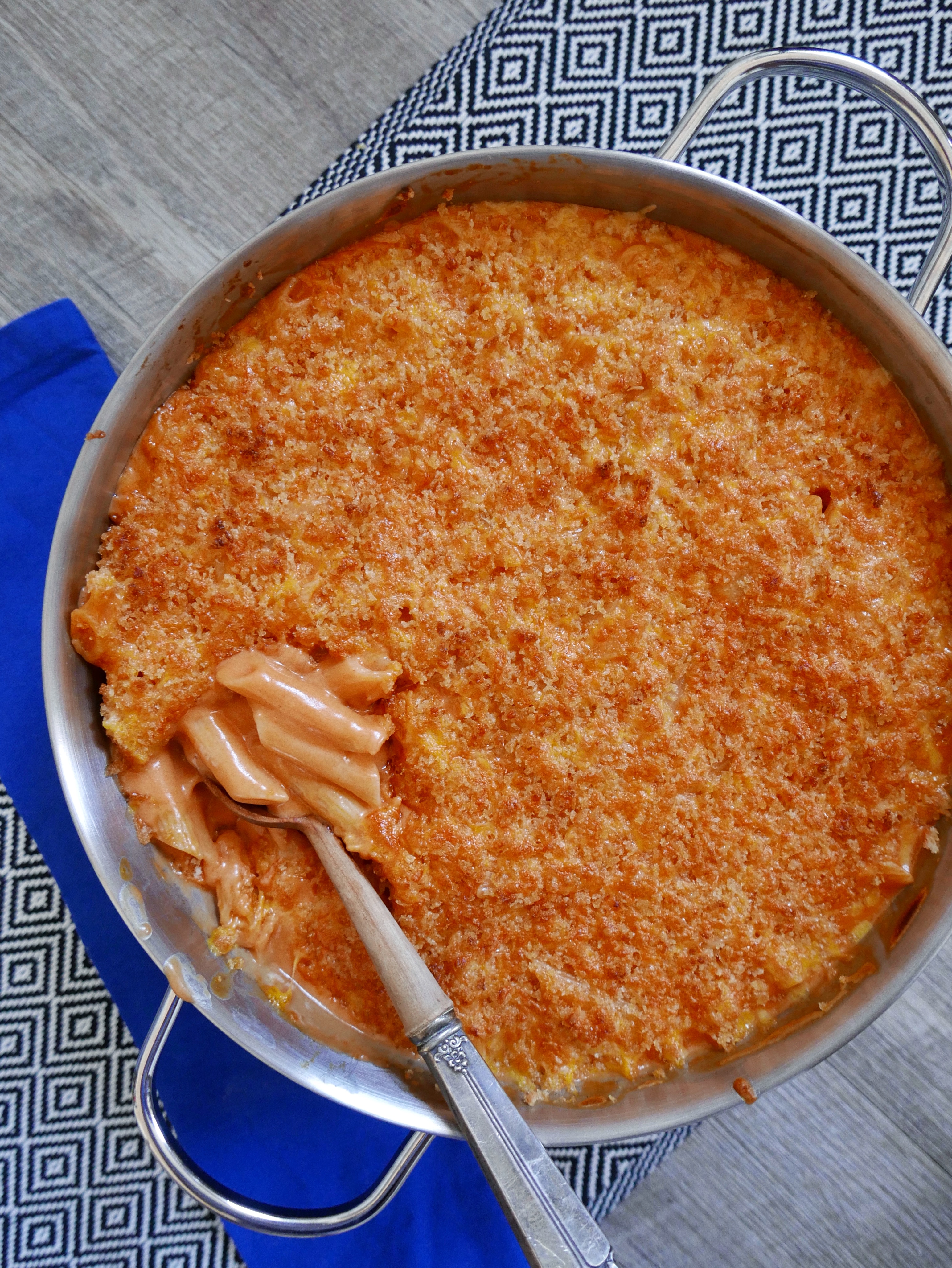 grilled cheese and tomato soup mac