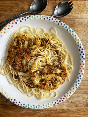 porchetta-spiced cauliflower