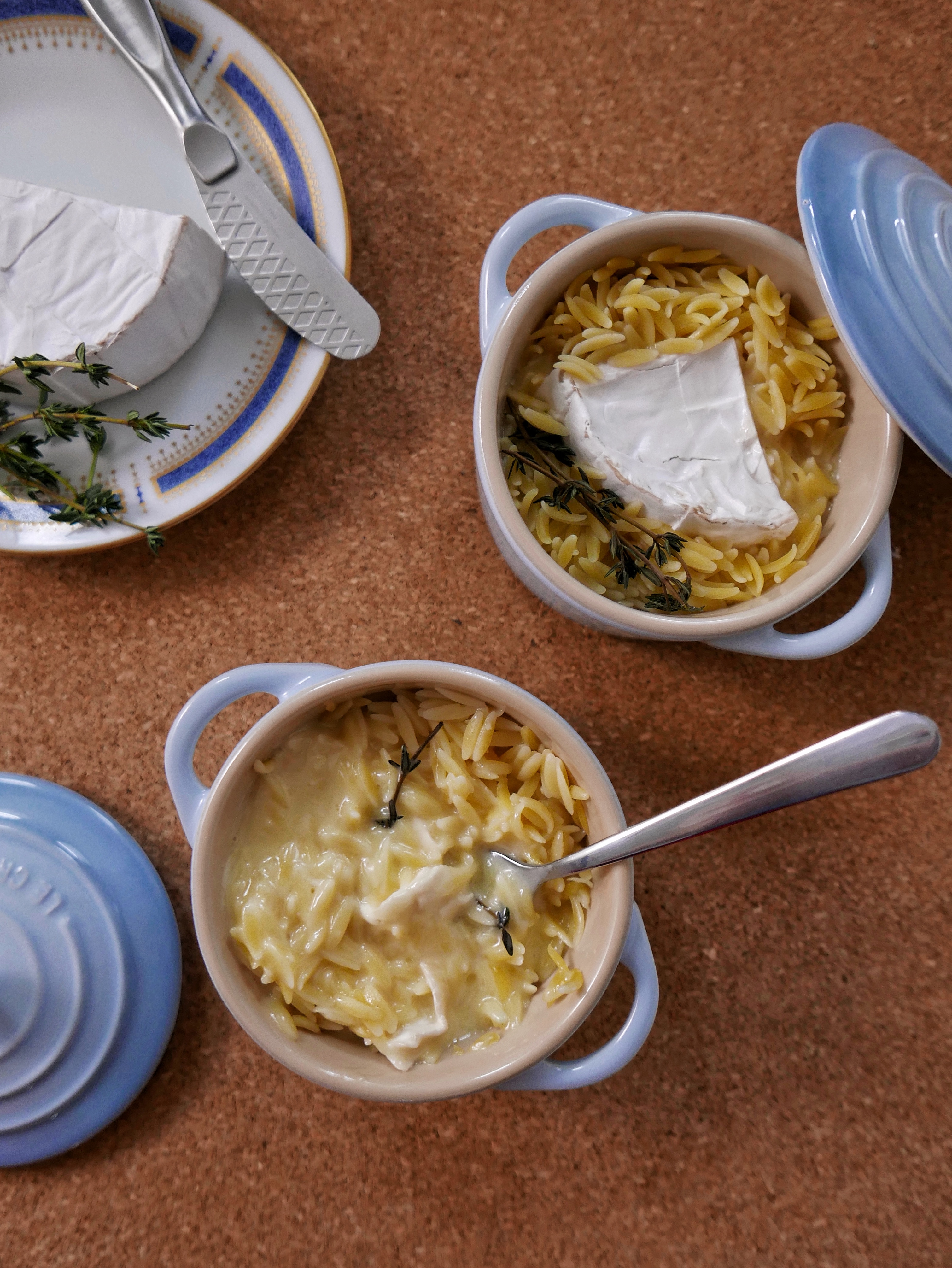 baked camembert mac