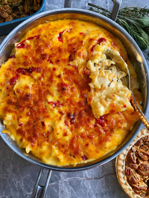 thanksgiving leftovers mac and cheese