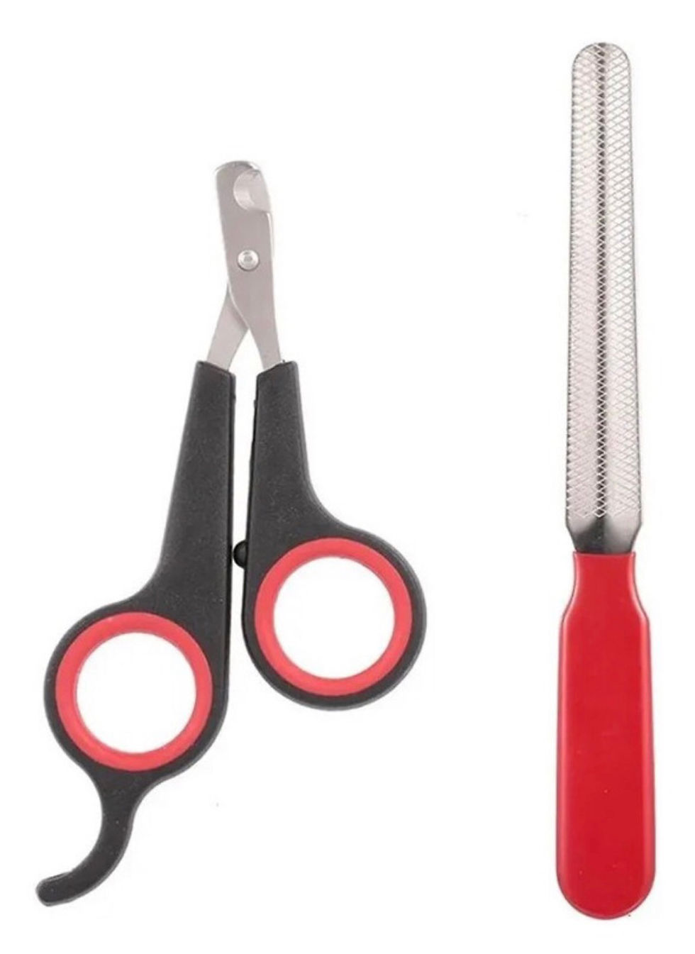 Miniatura: Kit De Peine De Metal, Cepillo Metalico Suave + Comedero S