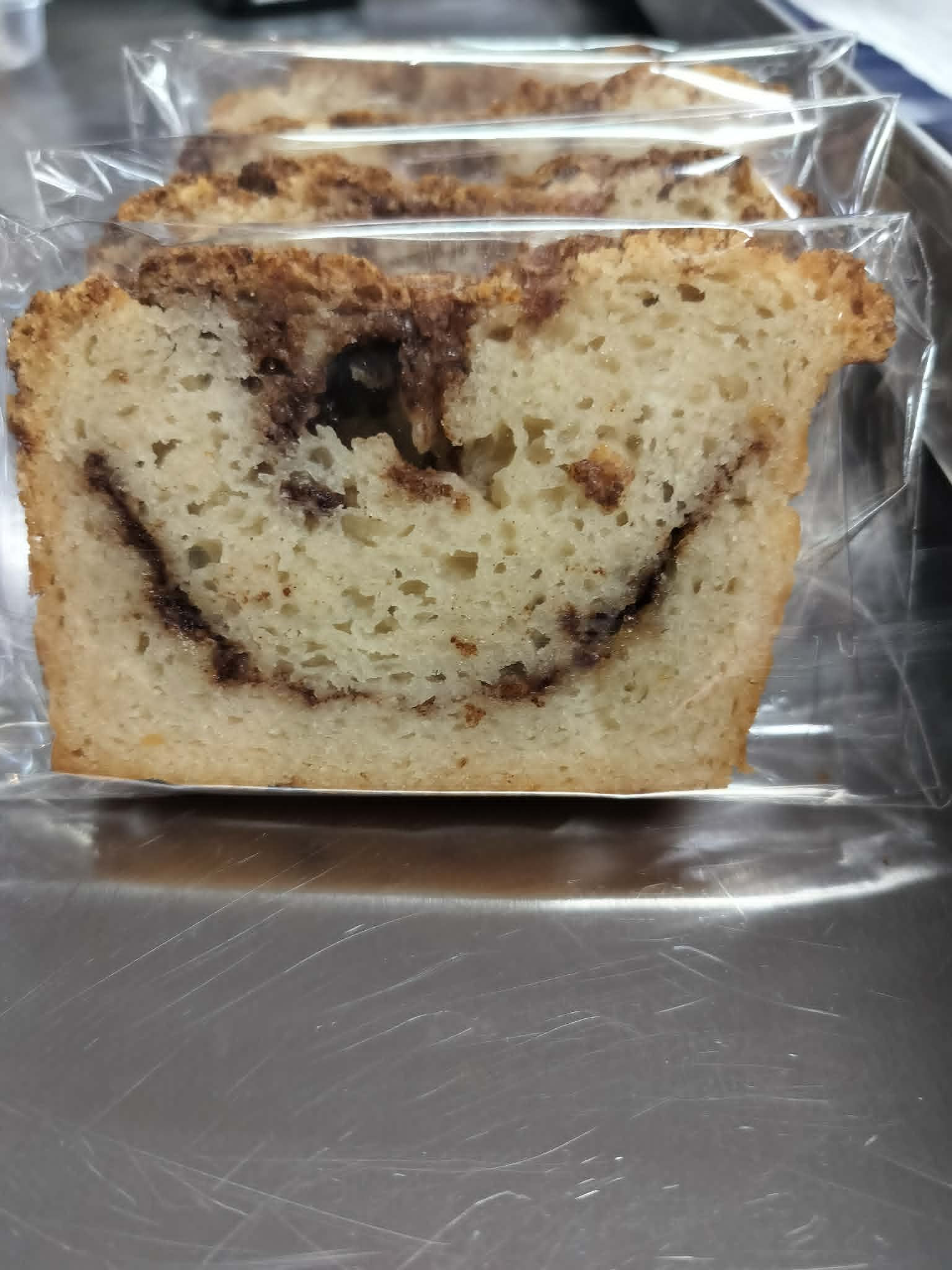 Gluten Free Vegan Cinnamon Swirl Bread Loaf