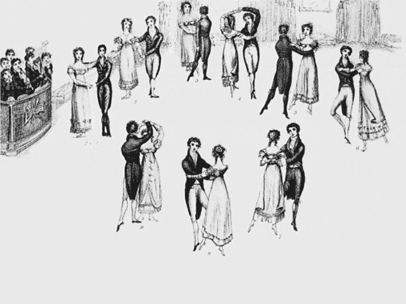 CHANCE MEETING IN A BALLROOM