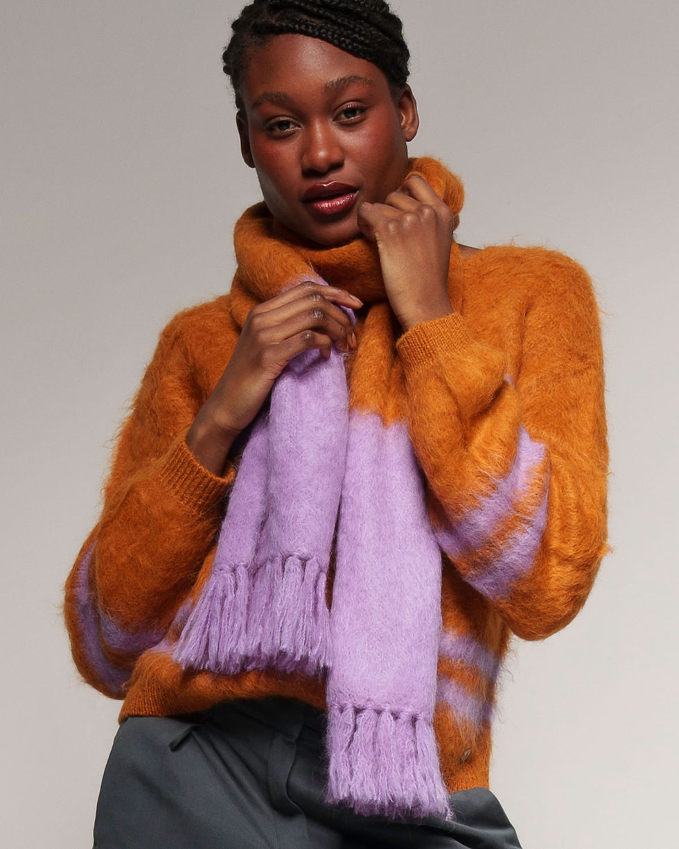 Miniaturbild: Alma & Lovis Brushed Scarf fox