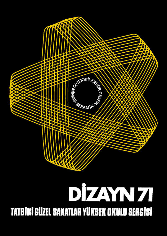 İLhan Bilge öğrenci projesi 1971-72