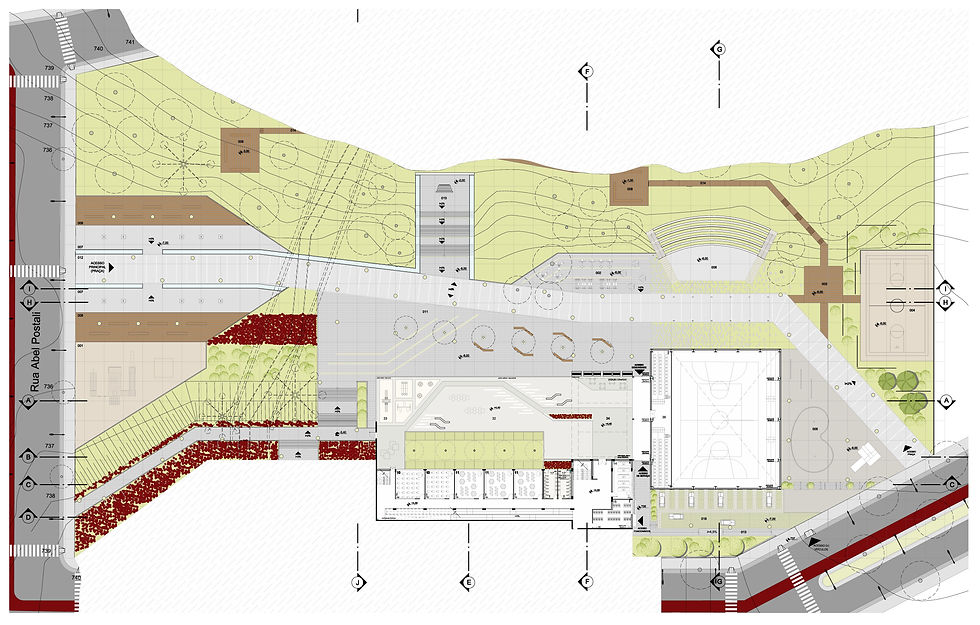 Planta baixa 1º pavimento