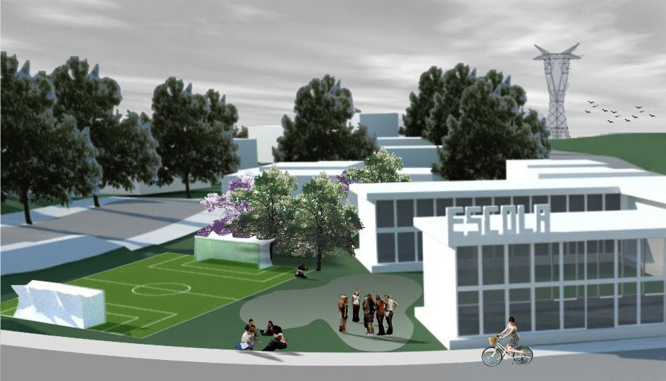 Vista da área institucional