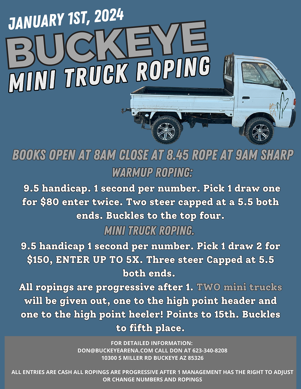 Mini Truck Roping
