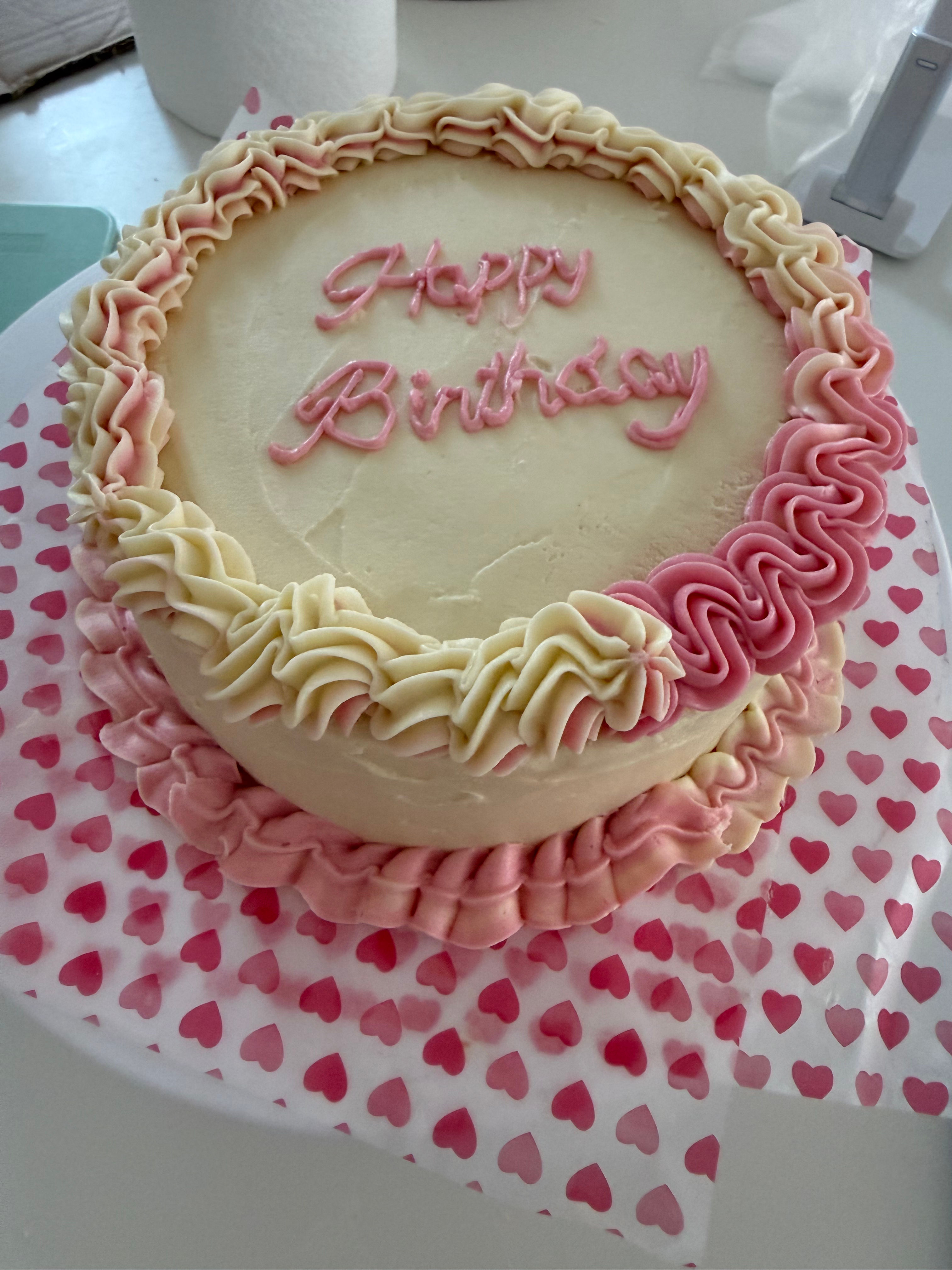 Happy Birthday Celebration Cake