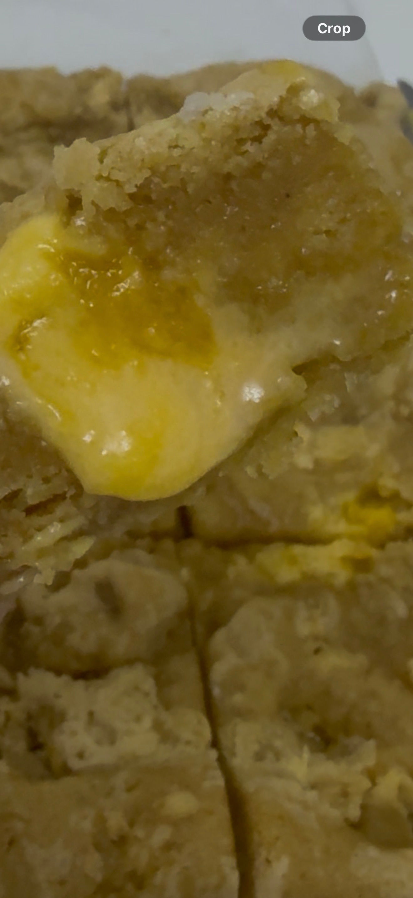 Custard Cream Blondie