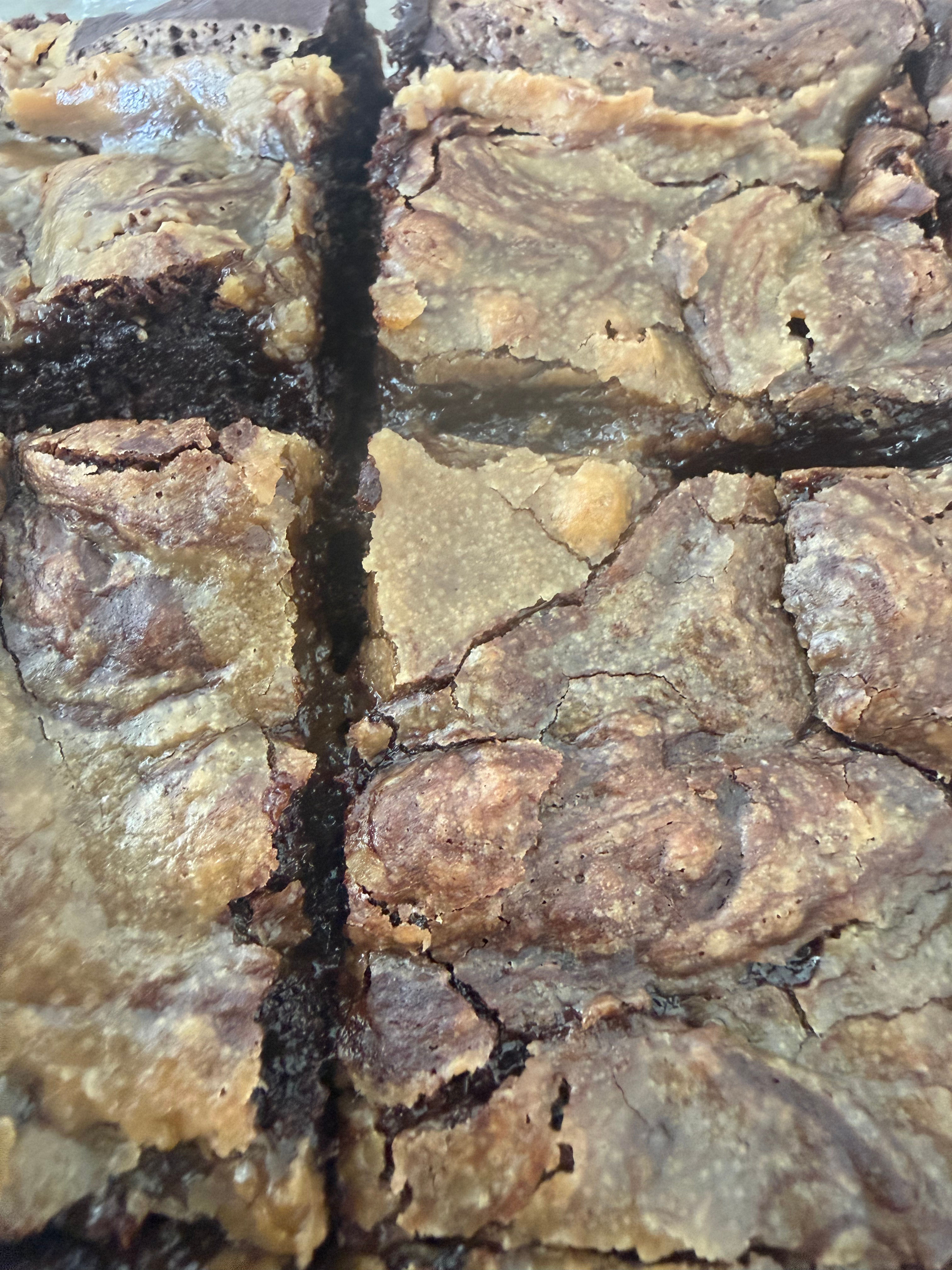 Caramel Fudgy Brownie