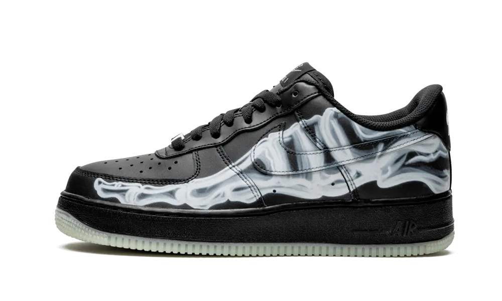 Nike Air Force 1 Low Black Skeleton