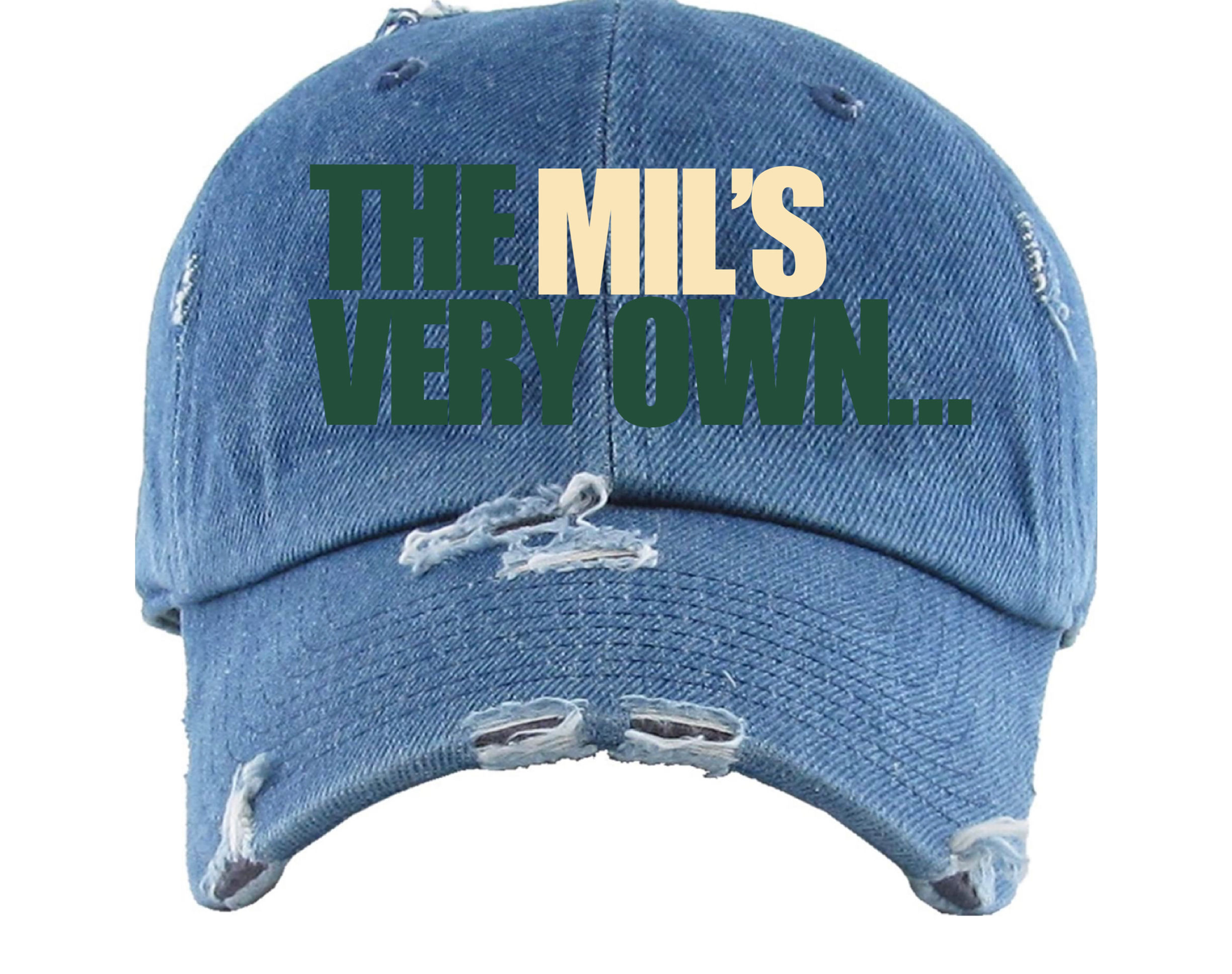 The Mil’s Very Own | Dad Hat |Forest Green/Cream