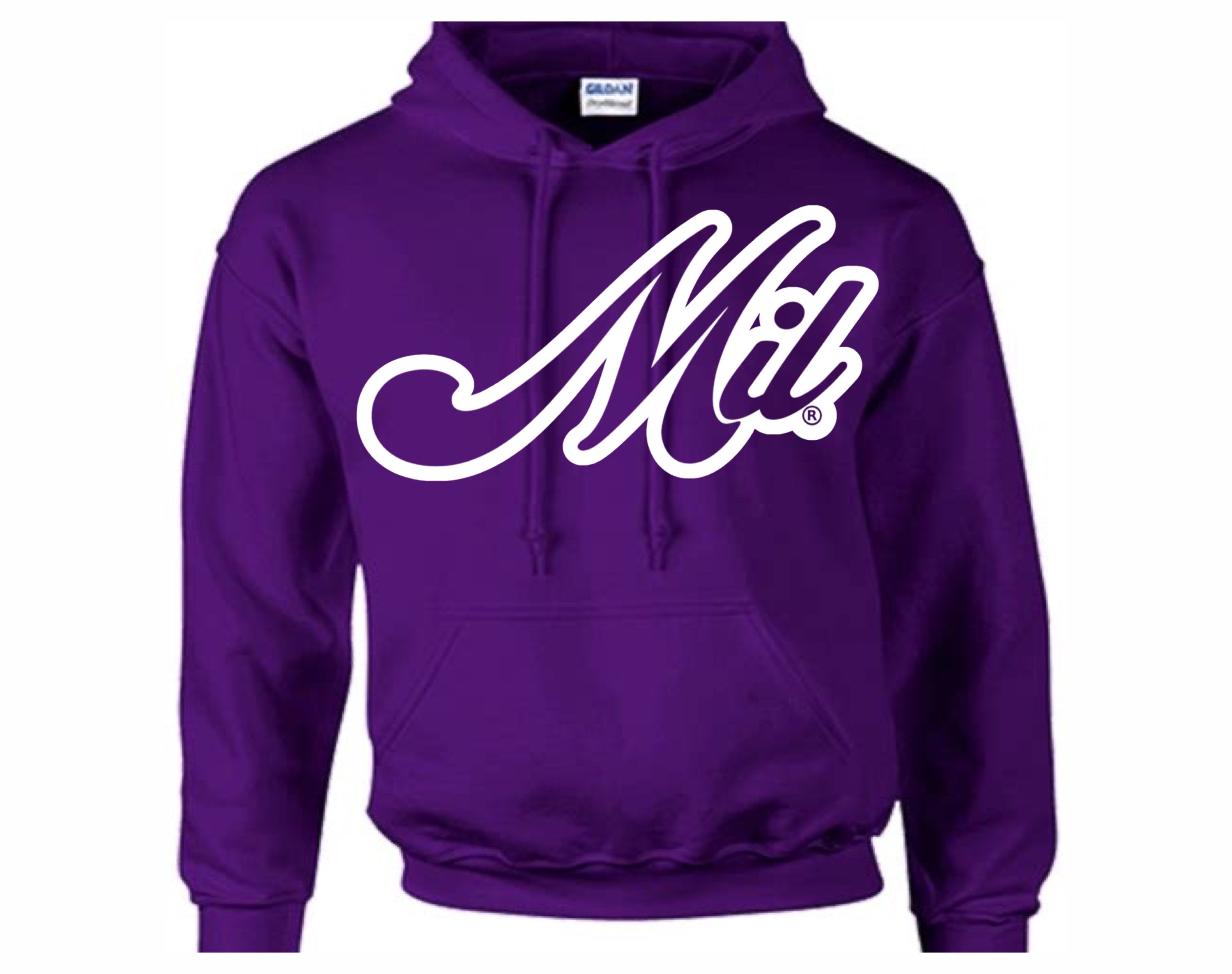 THE MIL - BIG BASIC LOGO (SODA POP) - PURPLE/WHITE