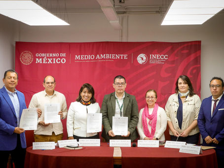 Sembrando Vida y el Instituto Nacional de Ecología y Cambio Climático firman convenio para fortalecer acciones en favor del medio ambiente