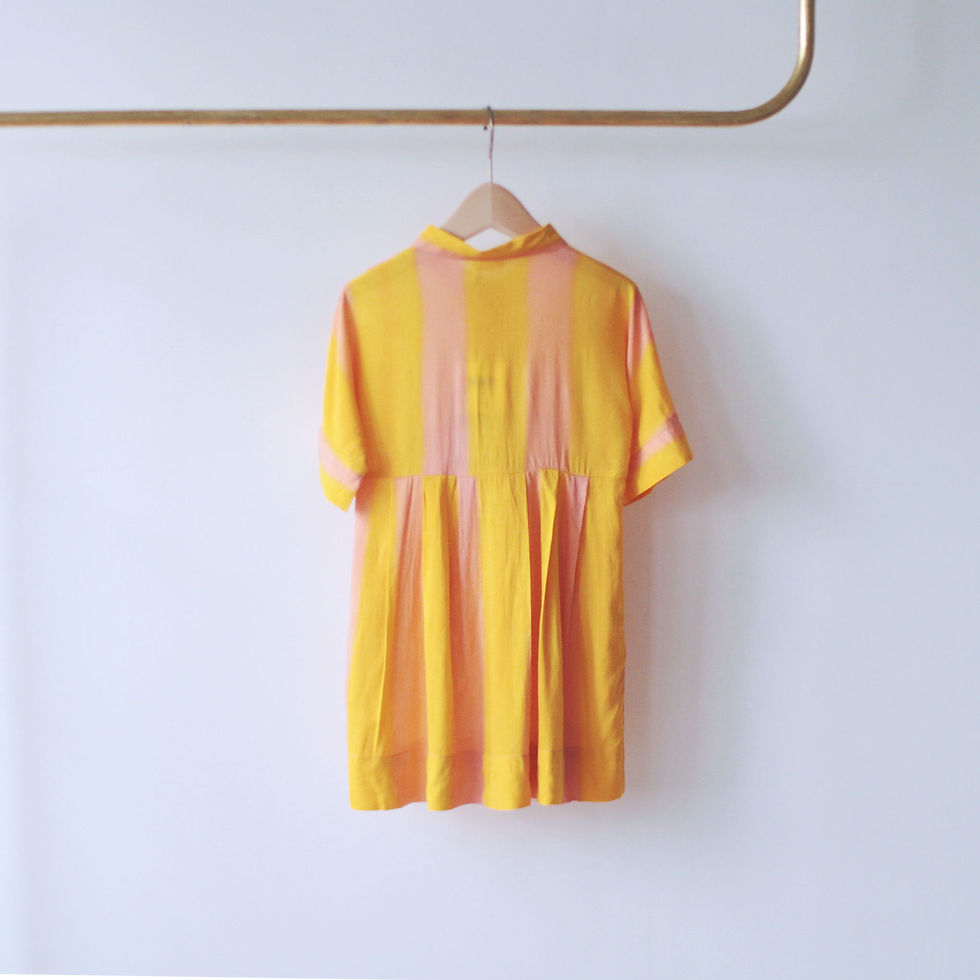 サムネイル： morley HATSUMI BIGSTRIPE SUN DRESS