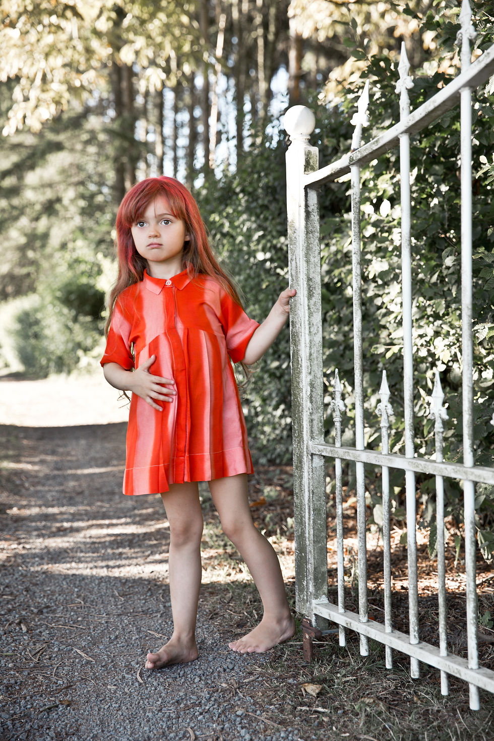 サムネイル： morley HATSUMI BIGSTRIPE POPPY DRESS