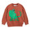 サムネイル： mini rodini DRACO SP SWEATSHIRT BROWN