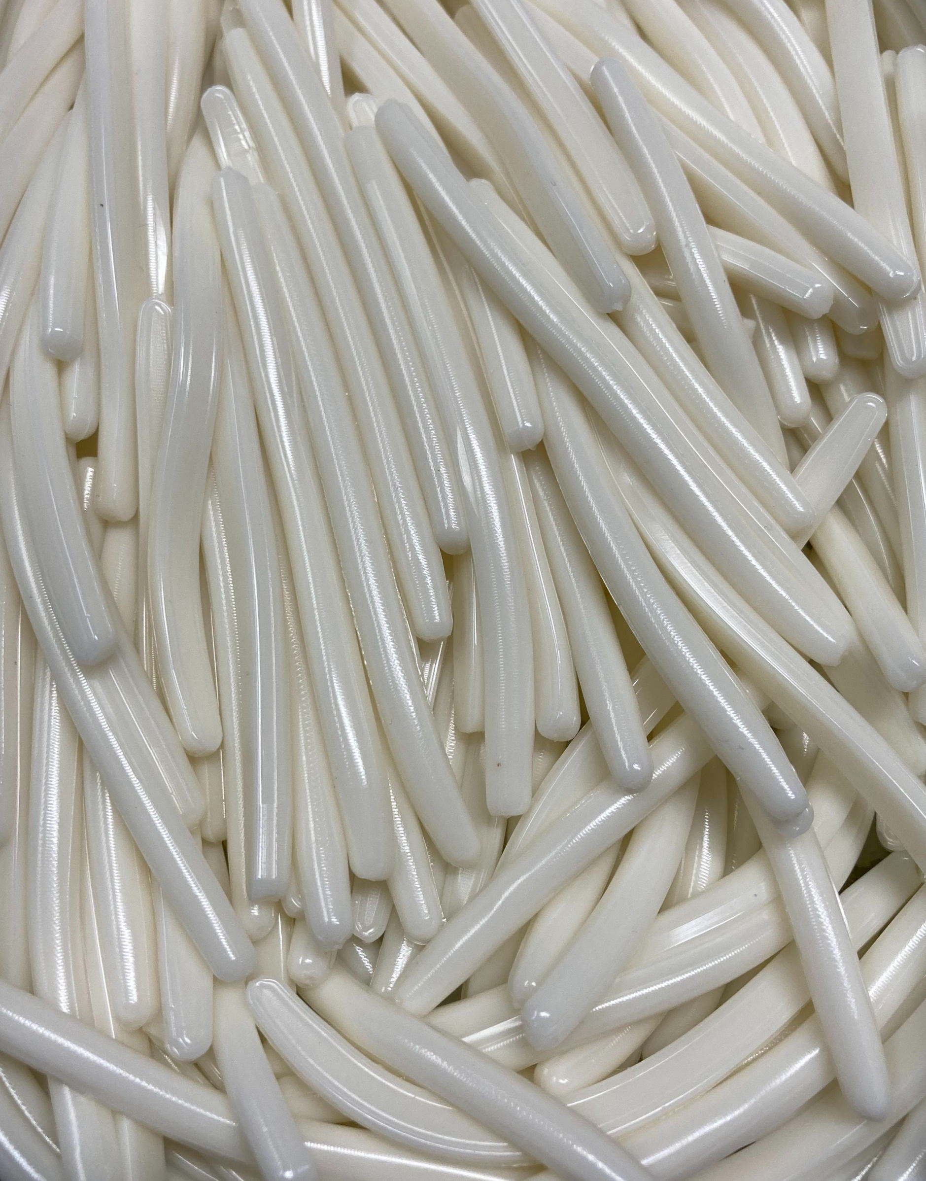 #00306 - 3 Inch Worm - White