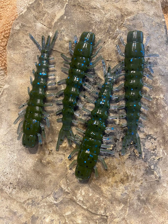 #00144 Hellgrammite - Green Pumpkin