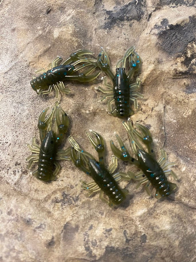 #00259- Crawfish  - Green Pumpkin