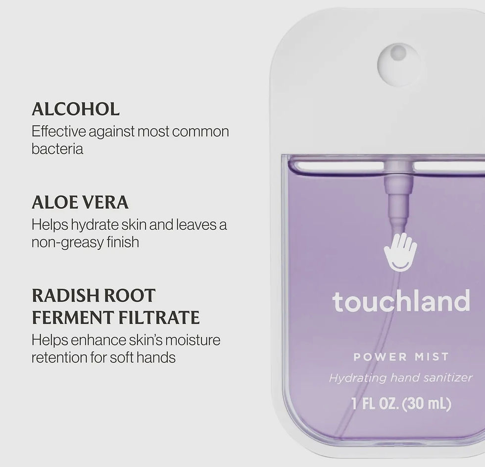 Thumbnail: Touchland Hydrating Hand Sanitizer Mist | Pure Lavender