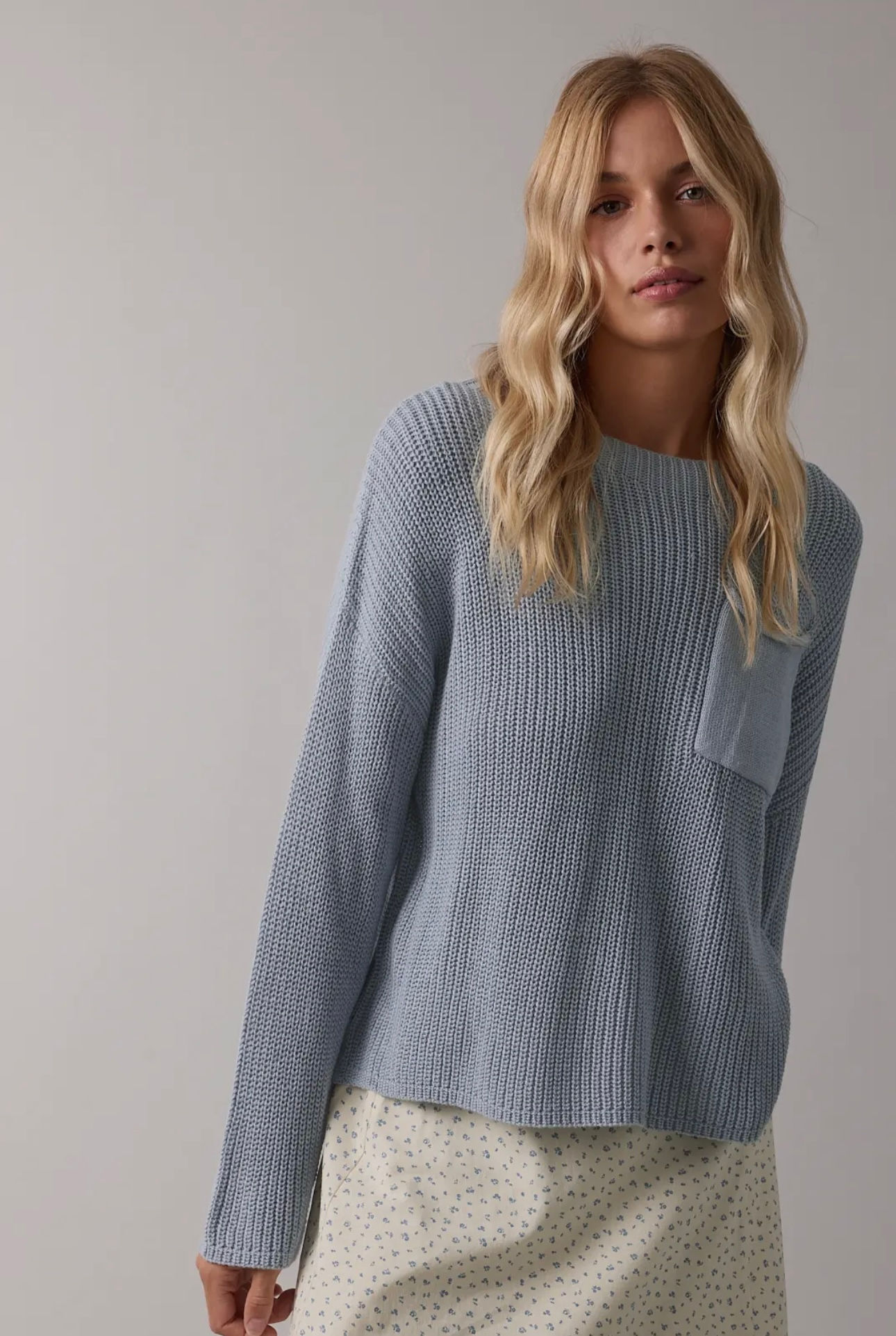 Drop Shoulder Sweater