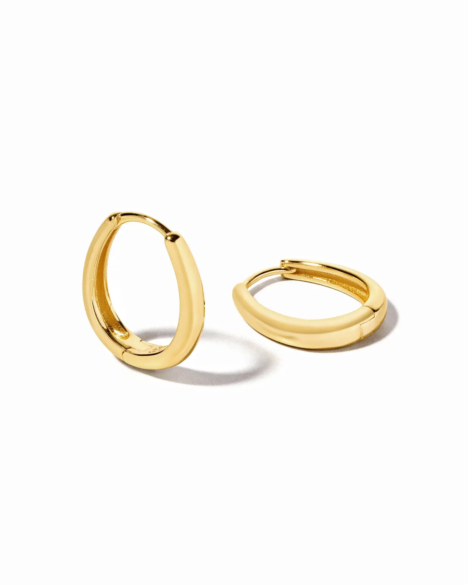 Oval Hoops | Gold
