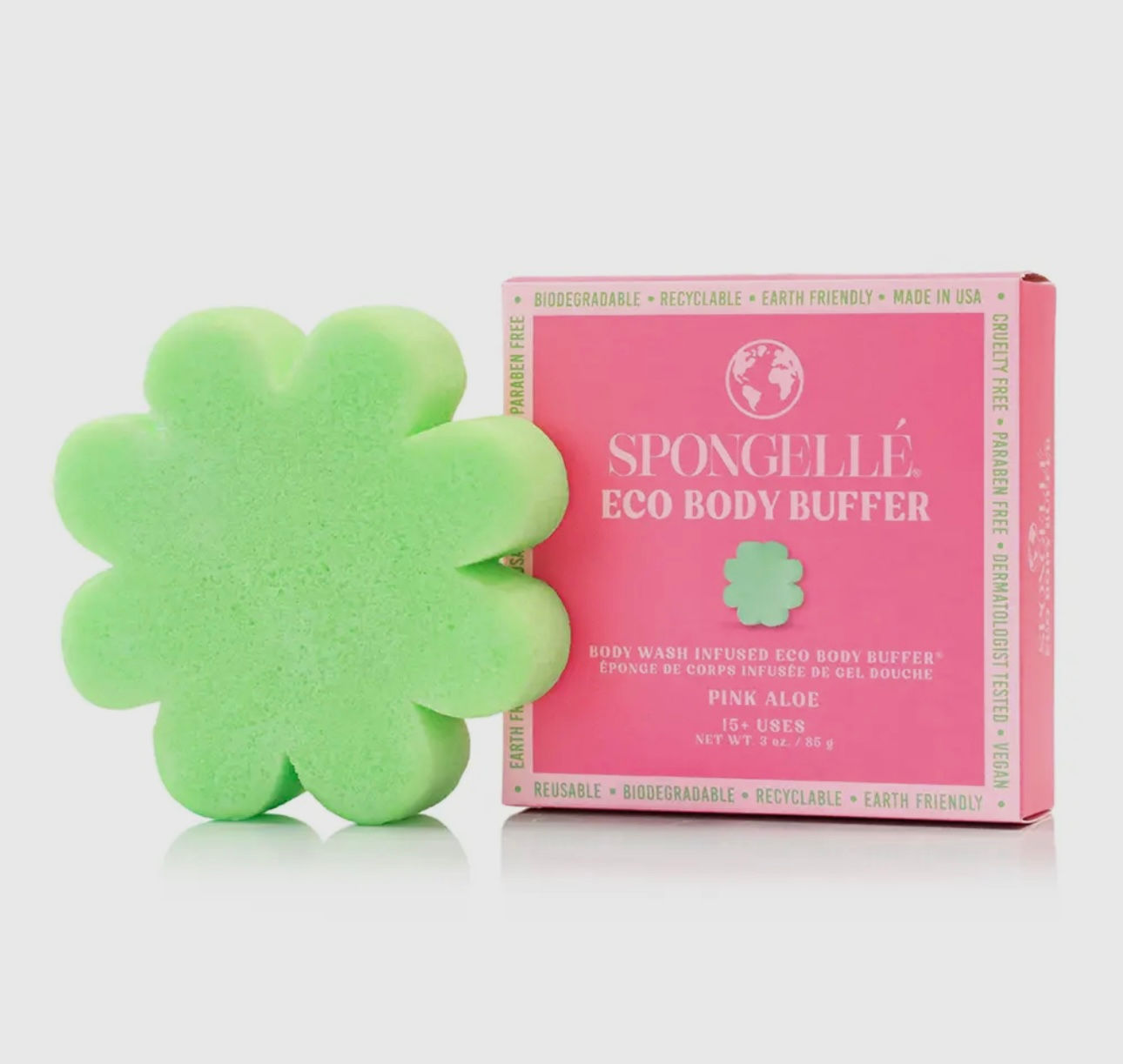 Spongelle Body Buffer | Pink Aloe