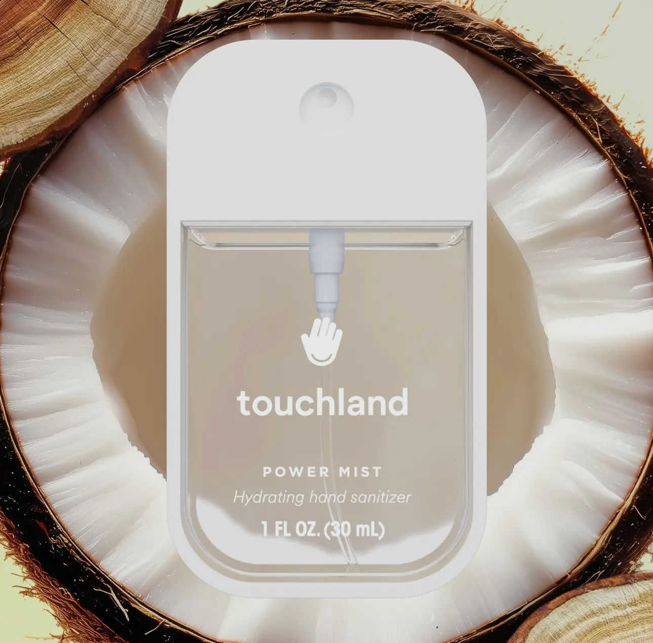 Touchland Hydrating Hand Sanitizer Mist | Beach Coco