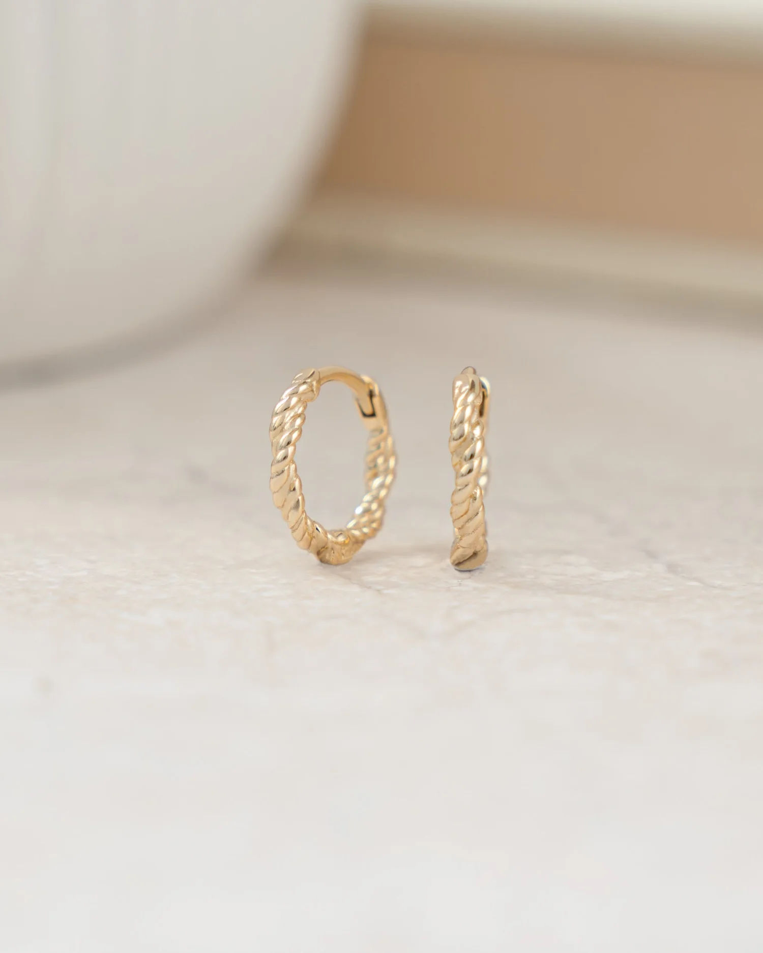 Spiral Huggies | Gold