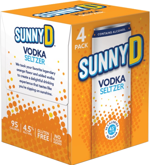 Sunny D Vodka Seltzer Variety