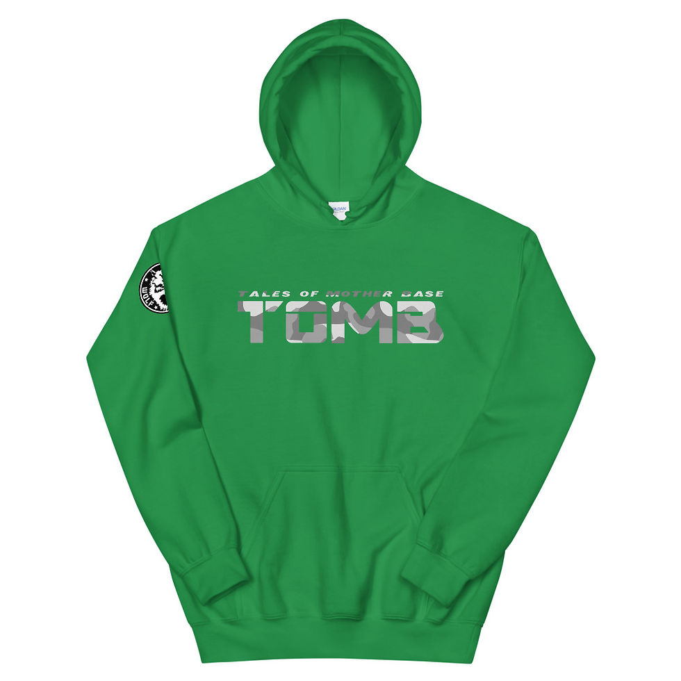 Thumbnail: NEW HAVEN MILITIA T.O.M.B. Hoodie [NH-001B] by ©WOLFKINGS