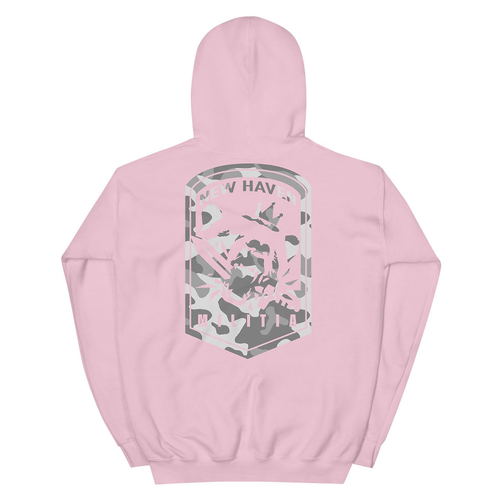 Thumbnail: NEW HAVEN MILITIA T.O.M.B. Hoodie [NH-001B] by ©WOLFKINGS