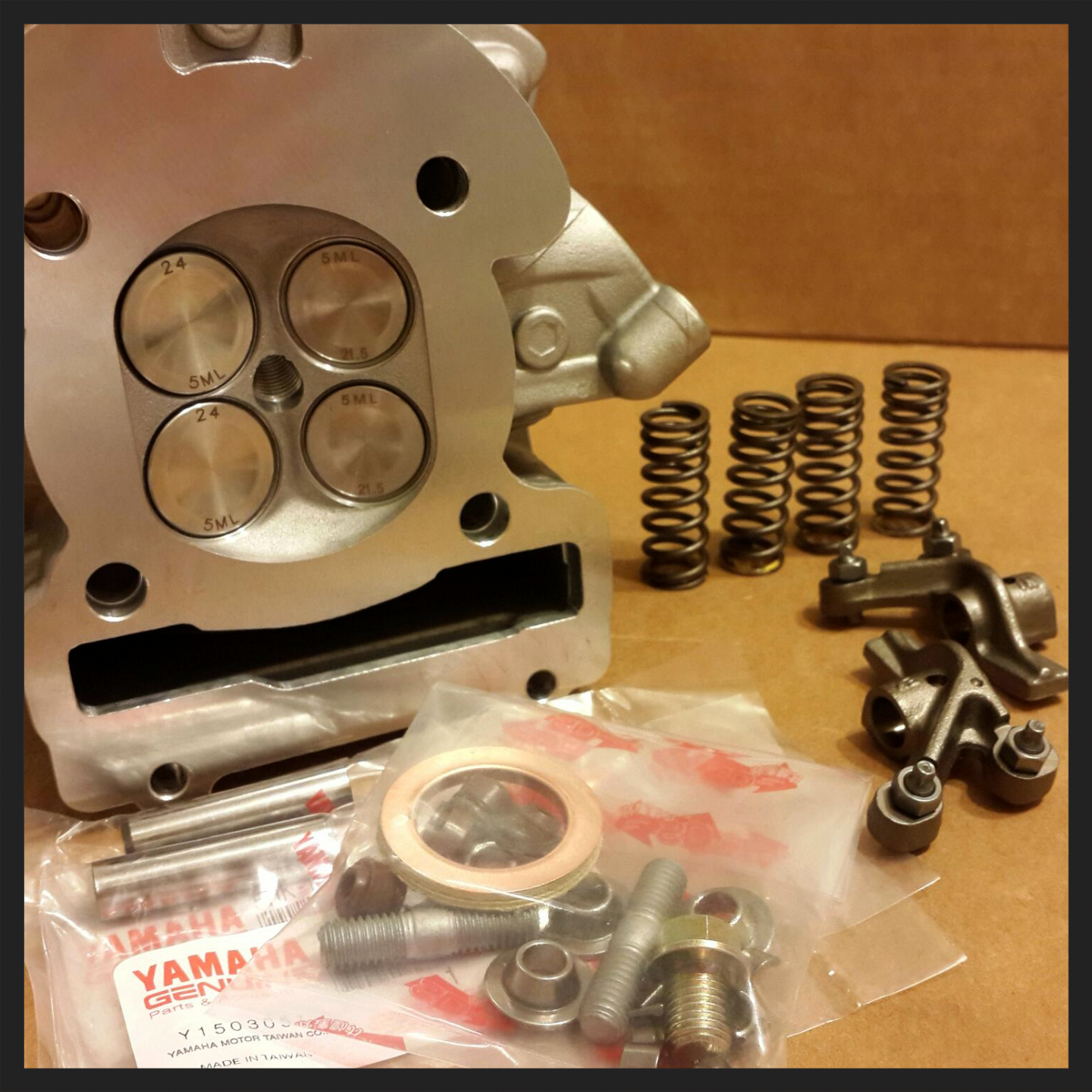RC-V2 head with 24mm intake valve