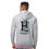 Thumbnail: MEN & WOMEN (UNISEX) Grey H is for Hawks Fleece Zip Hoodie