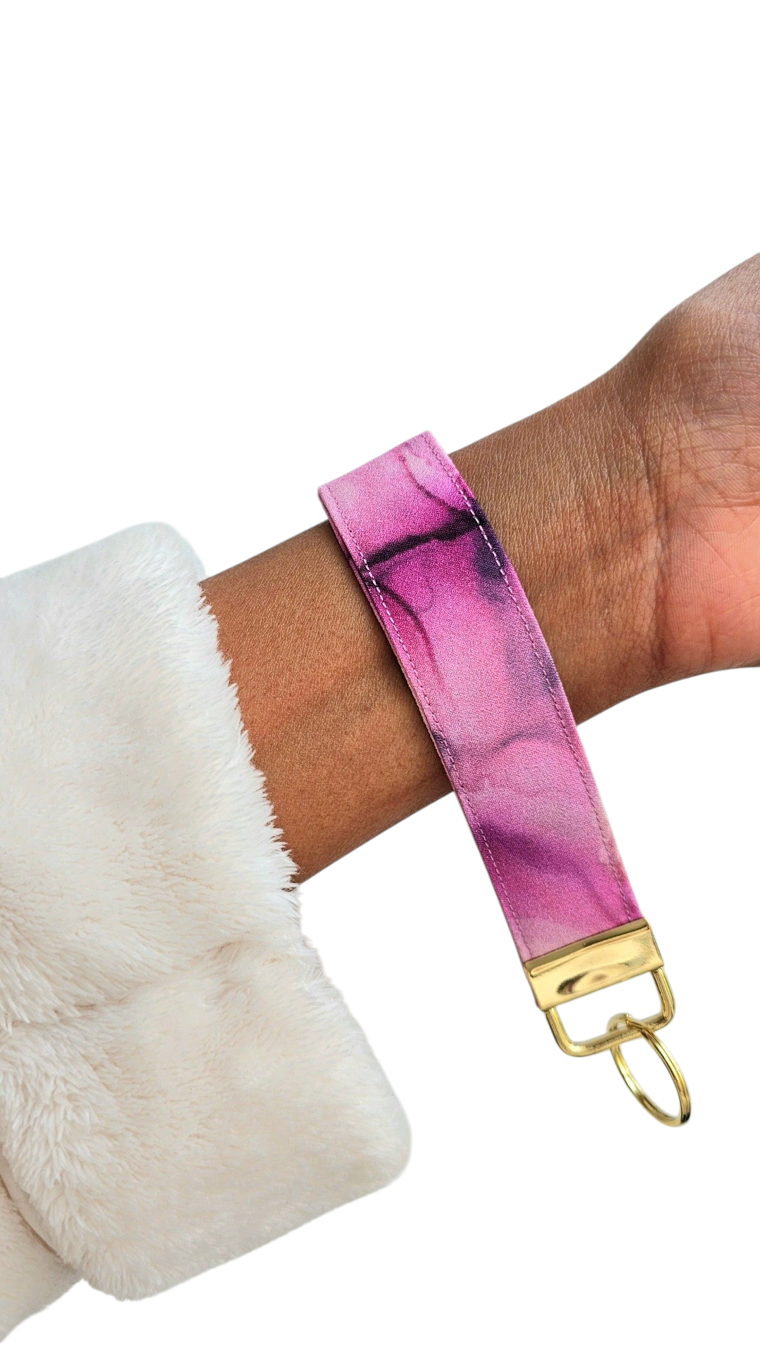 Purple Rays Wristlet