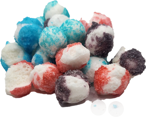 Freeze Dried Rainbow Dibs | Tria Frog Treats