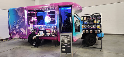 Indoor freeze dried candy Food Truck